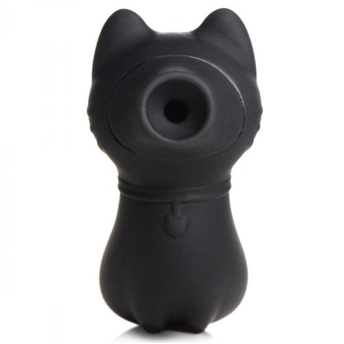 SUCKY KITTY 7X CLITORAL STIMULATOR - BLACK