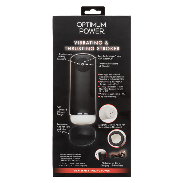 VIBRATING & THRUSTER STROKER