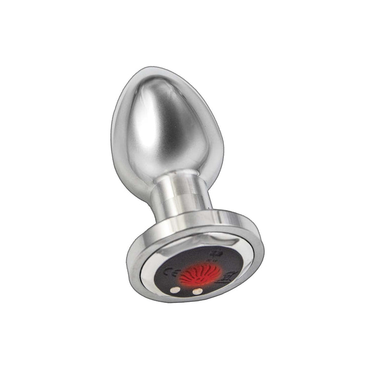 Ass - Sation Remote Vibrating Metal Anal Plug - ANAL PLAY - Brazzers Toys