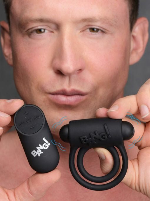 Bang! Remote Control Cock Ring - FOR HIM - Brazzers Toys
