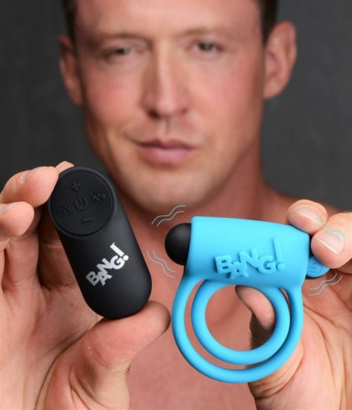 Bang! Remote Control Cock Ring - FOR HIM - Brazzers Toys