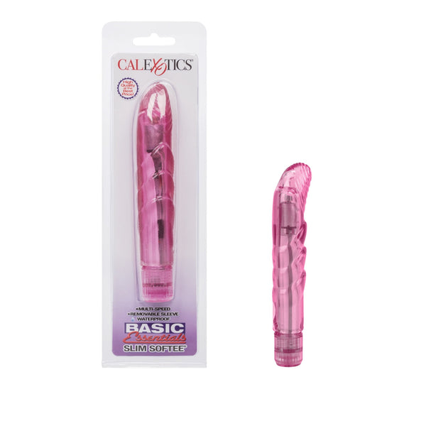 Basic Essentials Slim Softee - VIBRATORS - Brazzers Toys