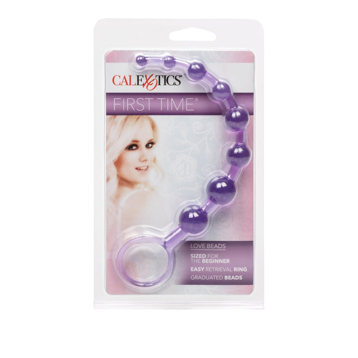 First Time® Love Beads - Purple - ANAL PLAY - Brazzers Toys