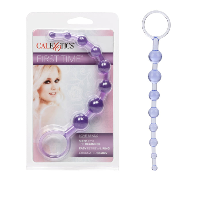 First Time® Love Beads - Purple - ANAL PLAY - Brazzers Toys