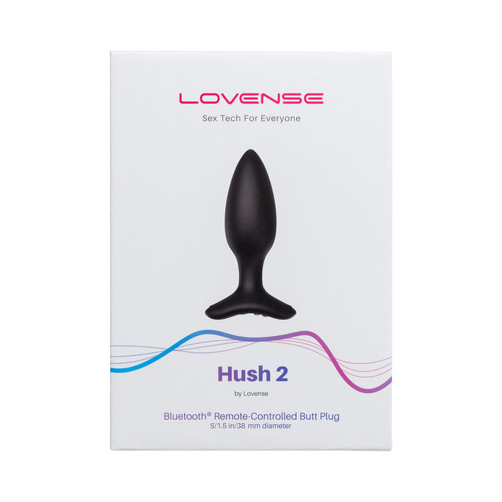 Lovense Hush Bluetooth Anal Plug - ANAL PLAY - Brazzers Toys