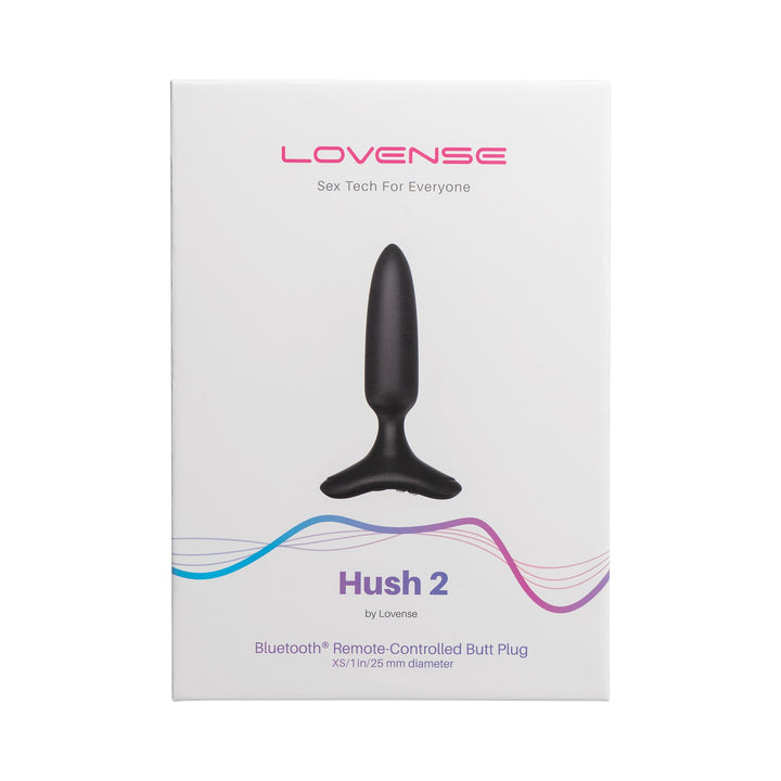 Lovense Hush Bluetooth Anal Plug - ANAL PLAY - Brazzers Toys