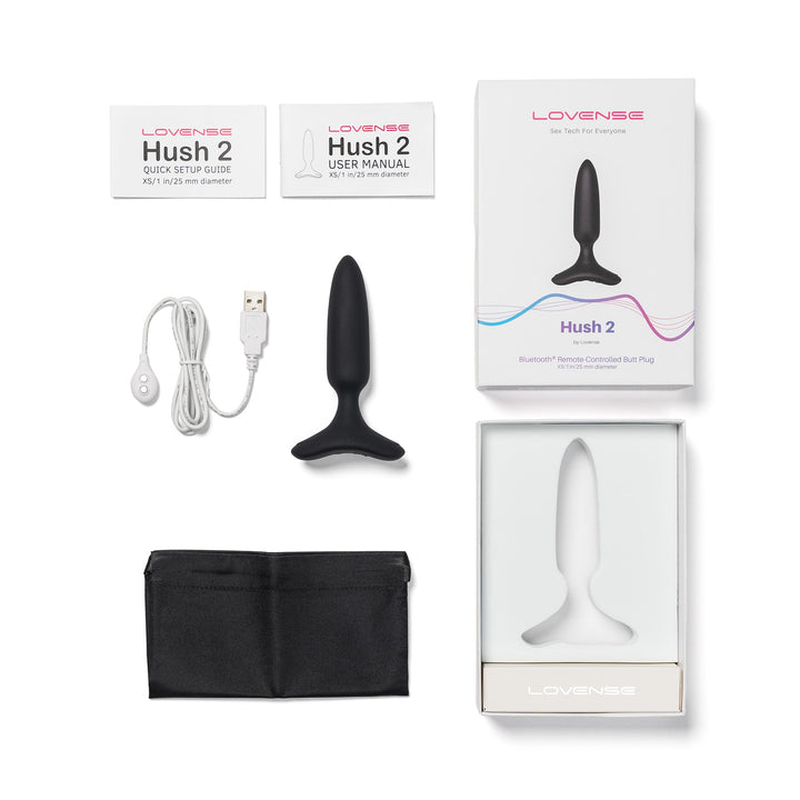 Lovense Hush Bluetooth Anal Plug - ANAL PLAY - Brazzers Toys
