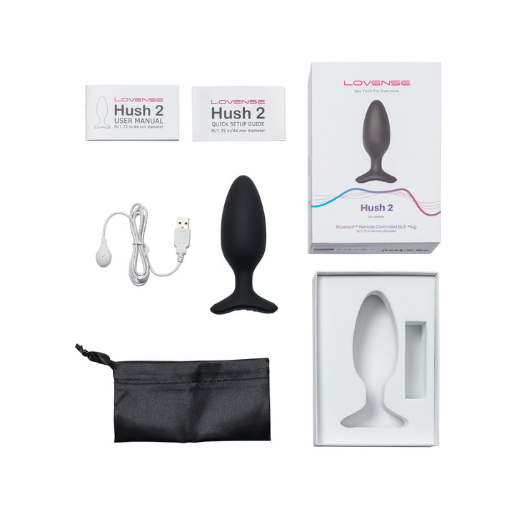 Lovense Hush Bluetooth Anal Plug - ANAL PLAY - Brazzers Toys
