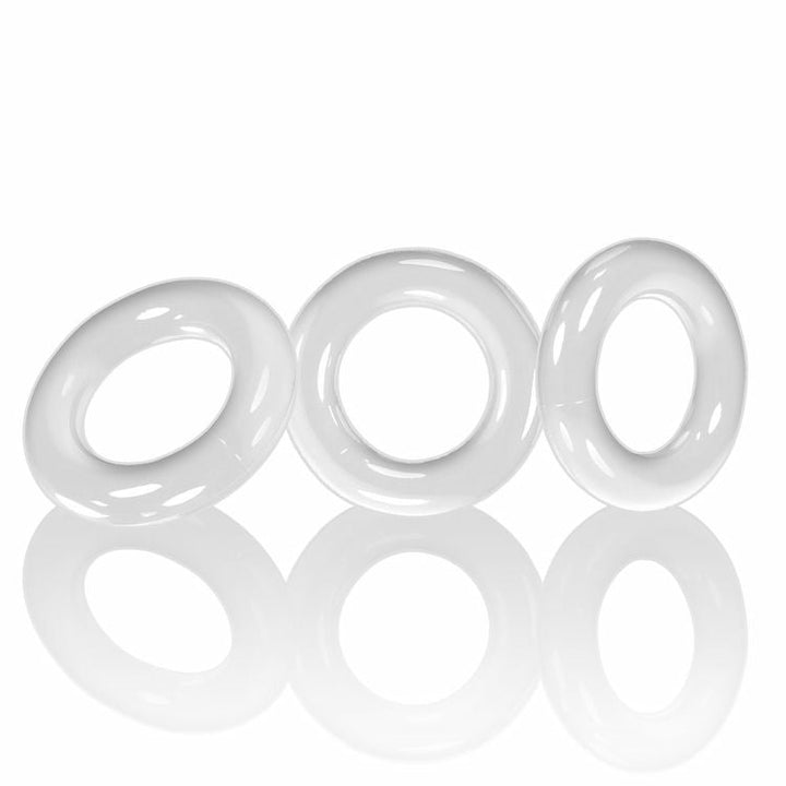 Oxballs Willy Rings - White - FOR HIM - Brazzers Toys