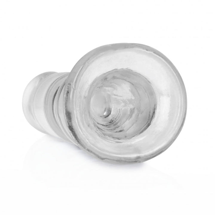 Real Rock Curvy Crystal Clear Dildo - DILDOS - Brazzers Toys