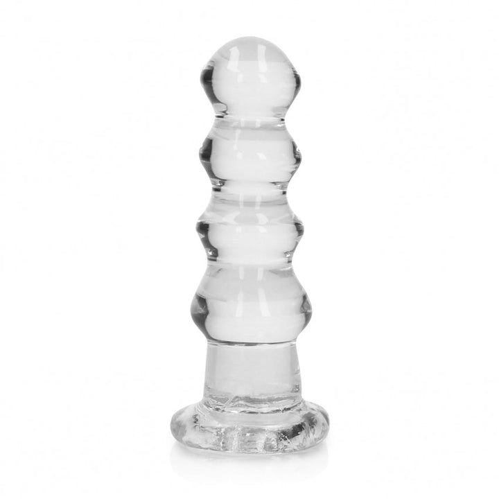 Real Rock Curvy Crystal Clear Dildo - DILDOS - Brazzers Toys
