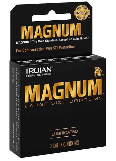 Trojan Magnum Condoms - MORE - Brazzers Toys