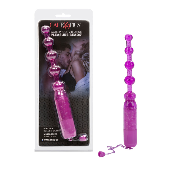 VIBRATING PLEASURE BEADS - PURPLE