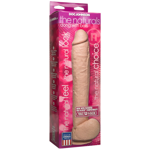 DONG WITH BALLS - WHITE - 12"