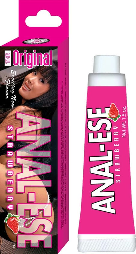 ANAL-ESE CREAM 1.5OZ - STRAWBERRY