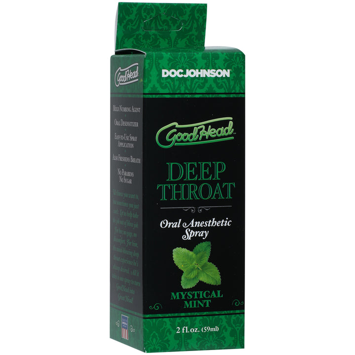 DEEP THROAT SPRAY 2OZ - MINT