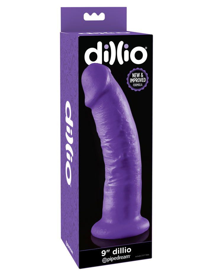 DILDO 9" - PURPLE