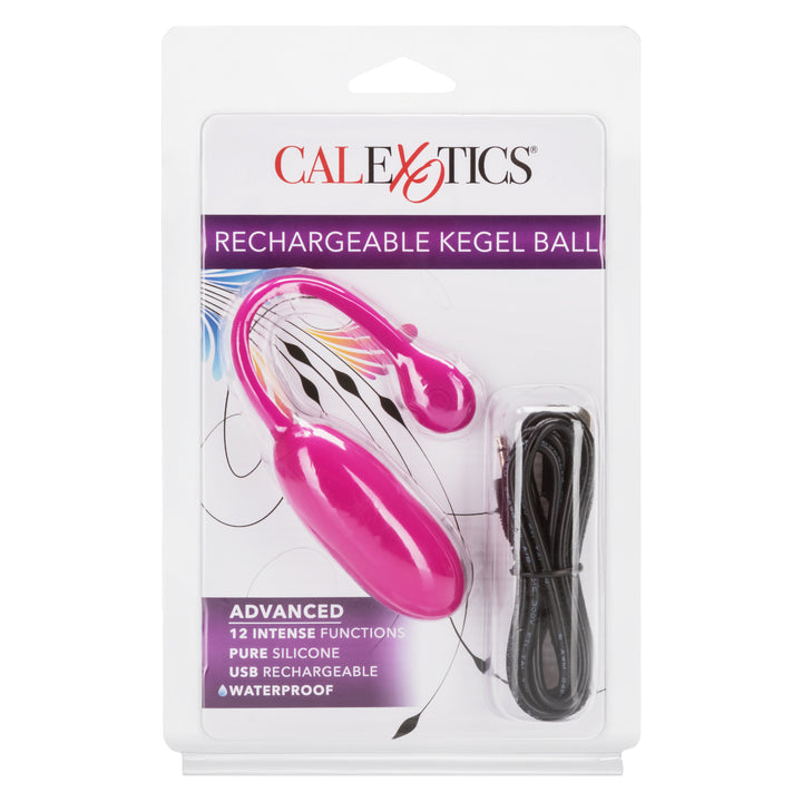 RECHARGEABLE KEGEL BALL ADVANCED SET - PINK