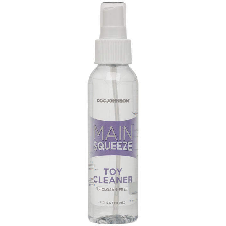 MAIN SQUEEZE TOY CLEANER 4OZ