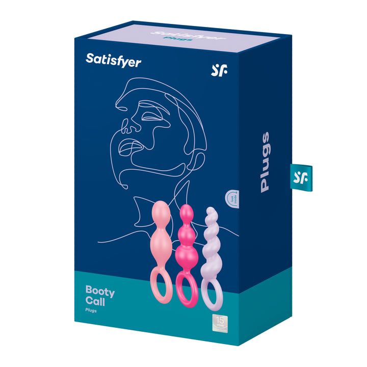 Satisfyer Booty Call (Set Of 3) (Colored) SATISFYER