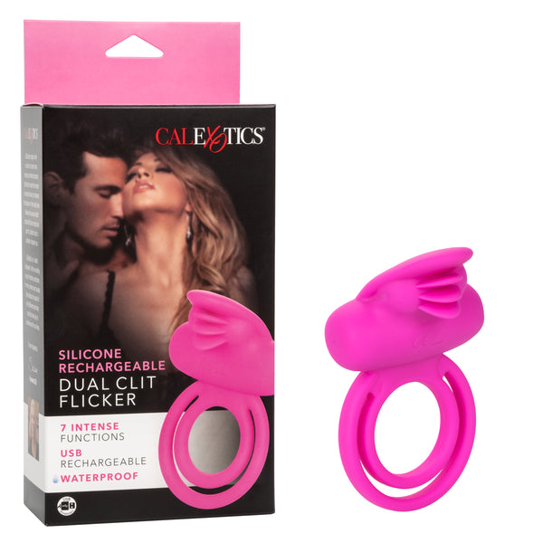 DUAL CLIT FLICKER RECHARGEABLE