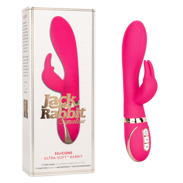 Jack Rabbit® Signature Silicone Ultra-Soft™ Rabbit CALIFORNIA EXOTIC