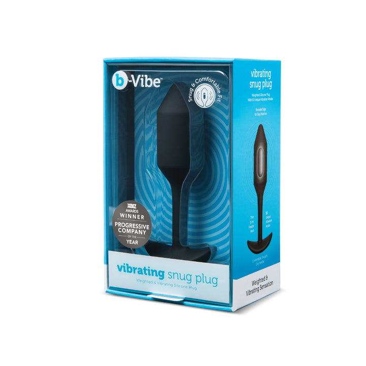 VIBRATING SNUG PLUG 2 - BLACK