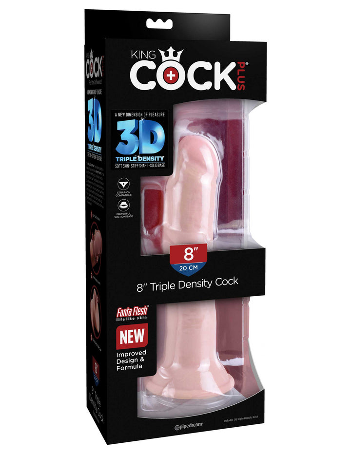 TRIPLE DENSITY 8" COCK - LIGHT