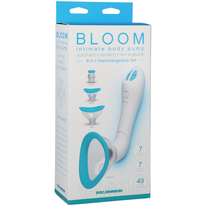 INTIMATE AUTOMATIC RECHARGEABLE PUMP - SKY BLUE