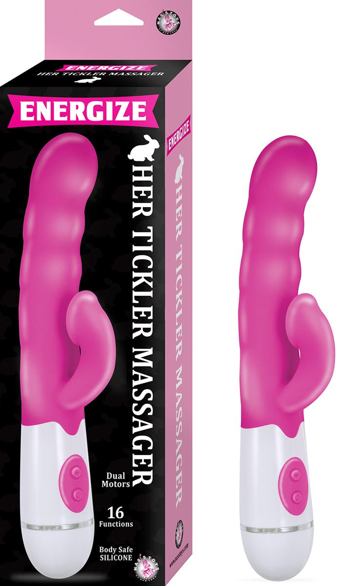 Energize Her Tickler Massager - Pink NOVELTIES BY NASS-WALK, INC.