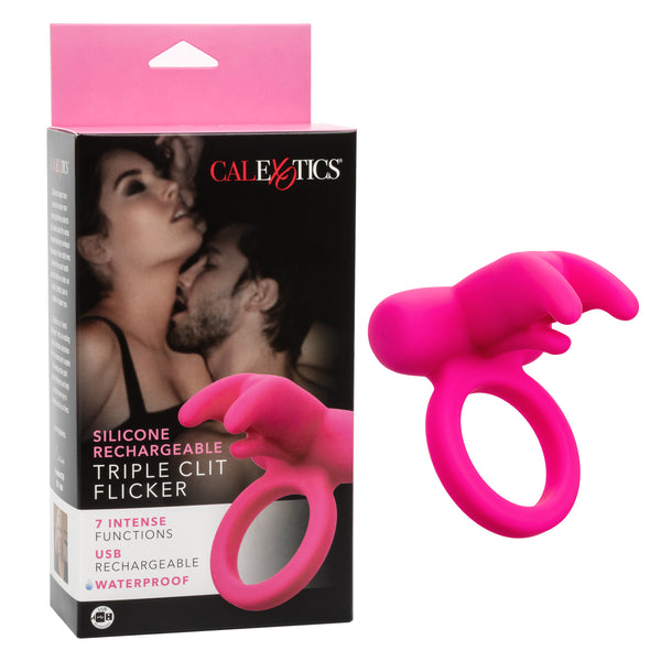 Couples Enhancers Triple Clit Flicker CALIFORNIA EXOTIC