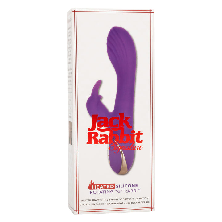 HEATED SILICONE ROTATING "G" RABBIT