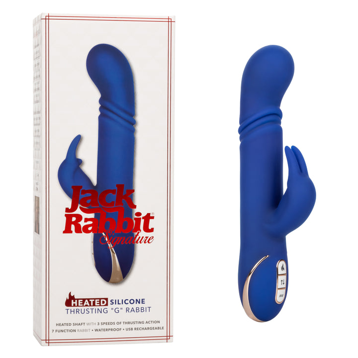 Jack Rabbit® Signature Heated Silicone Thrusting G Rabbit CALIFORNIA EXOTIC