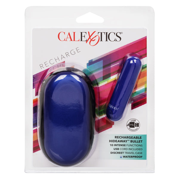 RECHARGEABLE HIDEAWAY BULLET - BLUE