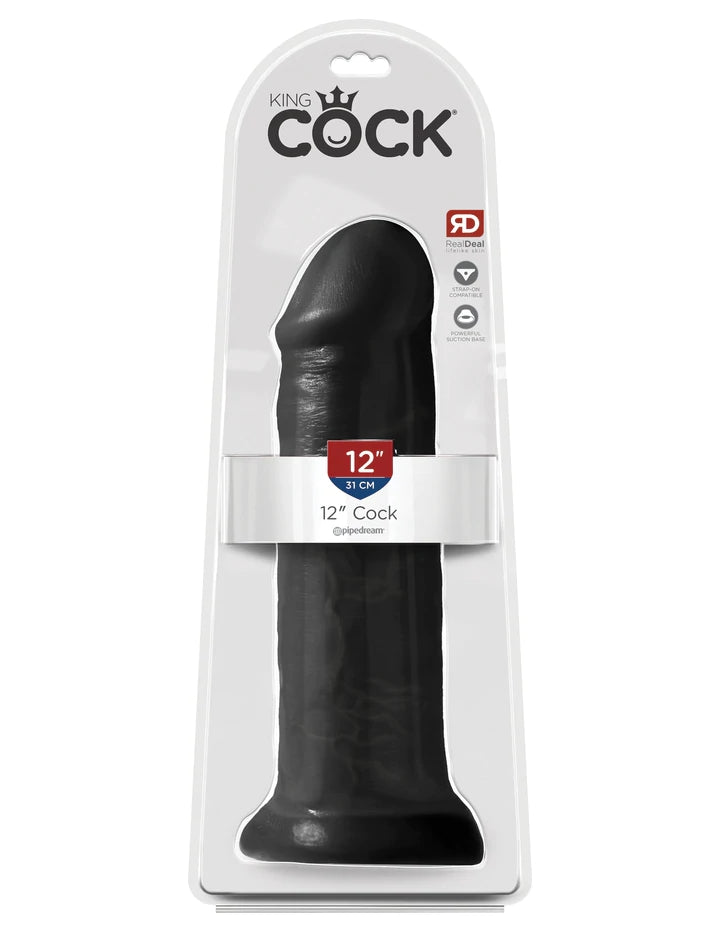 12" COCK - BLACK