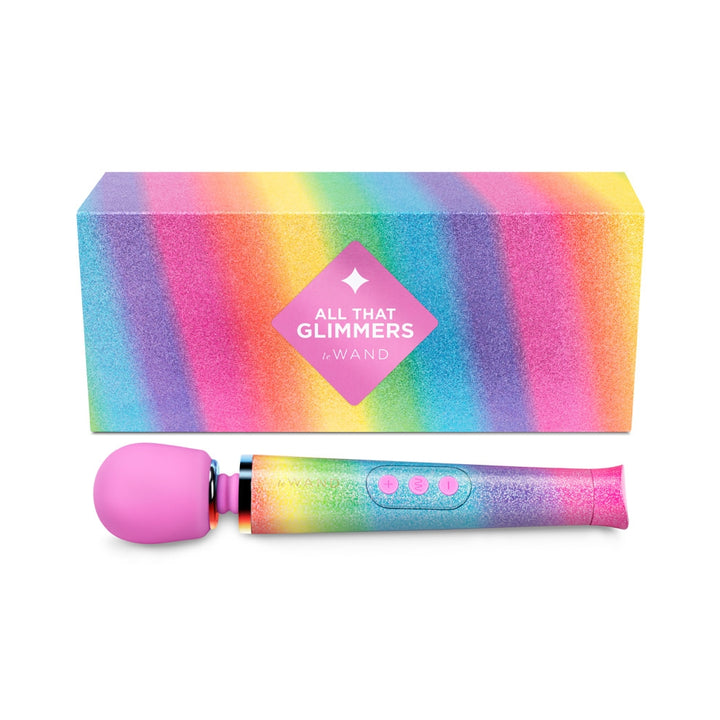 PETITE RECHARGEABLE MASSAGER - RAINBOW OMBRE