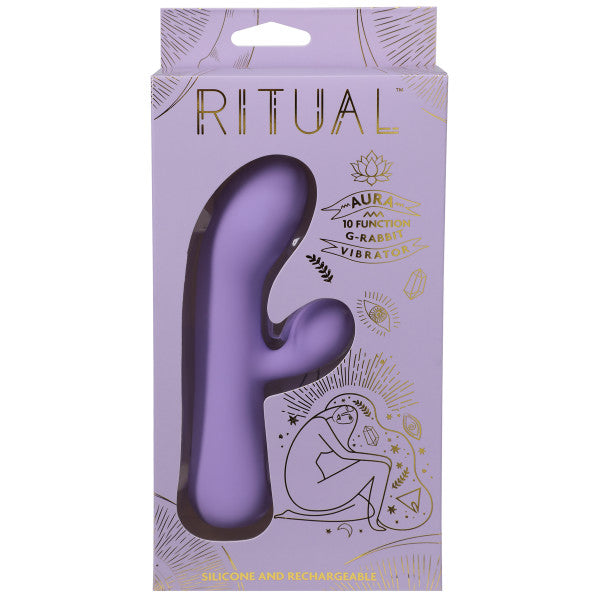 AURA - RECHARGEABLE SILICONE RABBIT