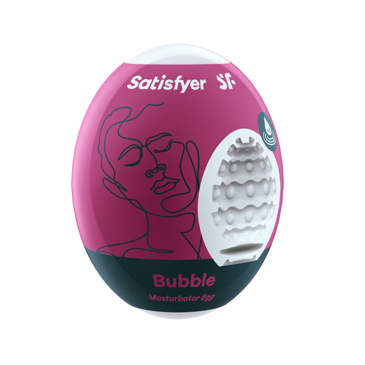 MASTURBATOR EGG SINGLE - BUBBLE