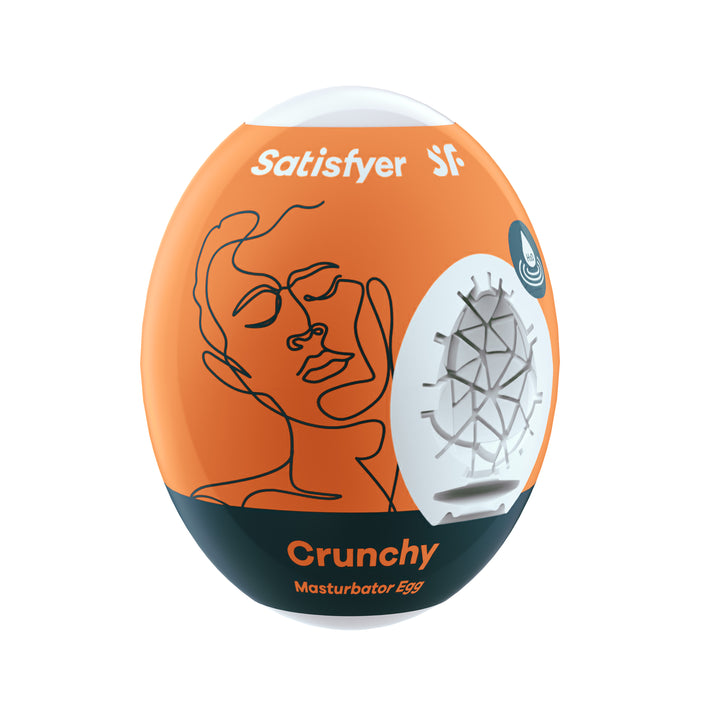 MASTURBATOR EGG SINGLE - CRUNCHY