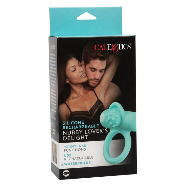SILICONE RECHARGEABLE NUBBY LOVER'S DELIGHT