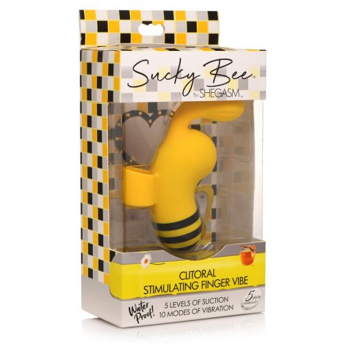 Shegasm Sucky Bee Clitoral Stimulating Finger Vibe XR, LLC