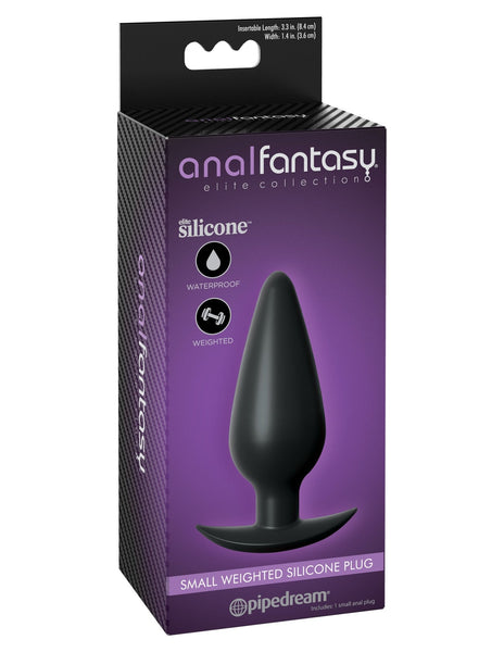 Anal Fantasy Elite Weighted Silicone Plug  Brazzers Toys