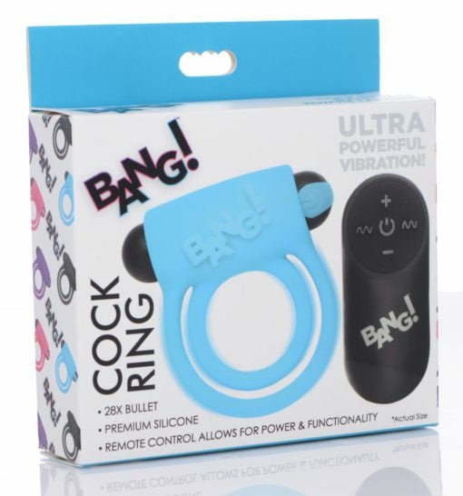 Bang! Remote Control Cock Ring - FOR HIM - Brazzers Toys