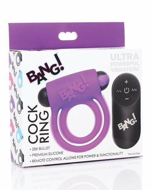Bang! Remote Control Cock Ring - FOR HIM - Brazzers Toys