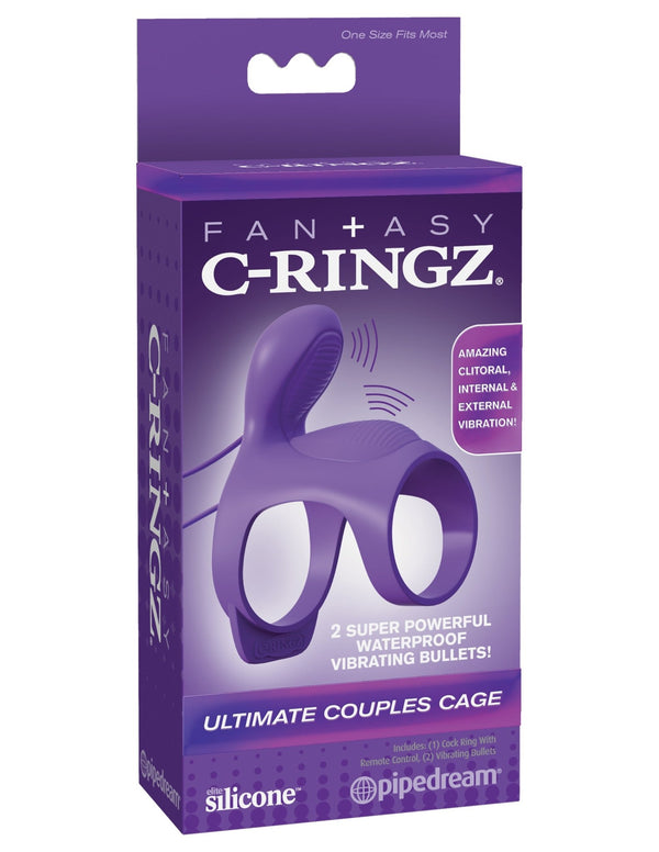 Fantasy C - Ringz Ultimate Couples Cage - FOR HIM - Brazzers Toys