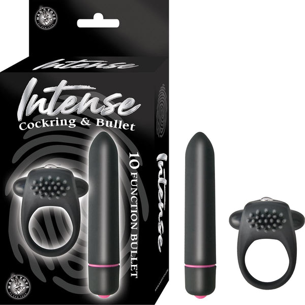 Intense Cockring & Bullet - FOR HIM - Brazzers Toys