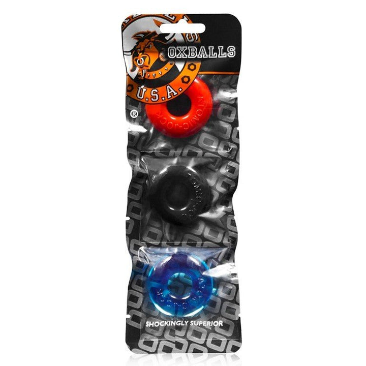 Oxballs Ringer 3Pk - Multi - FOR HIM - Brazzers Toys